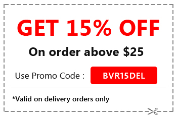 Printable coupon 15% OFF on Order above $20