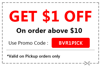 Printable coupon $1 OFF on order above $10 